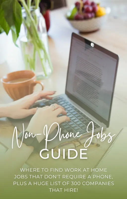Non-Phone Jobs Guide ebook cover