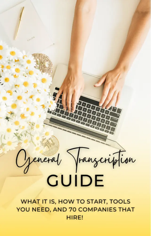 General Transcription Guide ebook cover