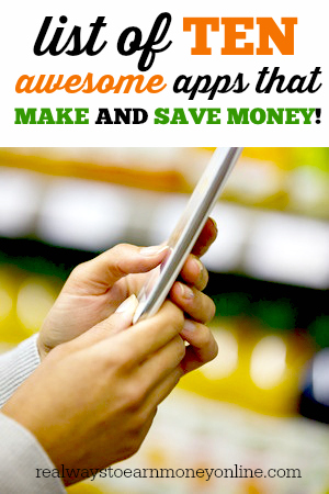 Here's a big list of ten awesome smartphone apps that will make and save you money! The best thing about these is that you can combine them to really maximize your earnings/savings.