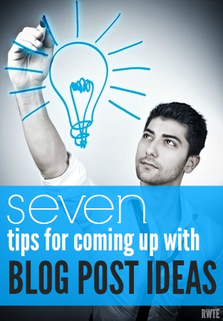 Don't know what to blog about? Here's seven tips to help you find blog post ideas and get ideas rolling today.