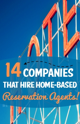 Do you want to work at home taking reservations for airlines, car rental companies, or hotels? Here's a list of 14 legit companies that regularly hire home-based reservation agents.