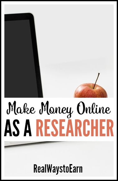 Did you know there are tons of ways to get paid for doing online research? And the best part is these are mostly all work at home jobs that allow you the flexibility to work whenever you want. If you feel you're really good at doing online research, this post may have some info that will benefit you.