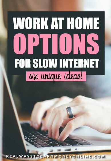 Six unique ideas to work at home when you struggle with slow internet speed.
