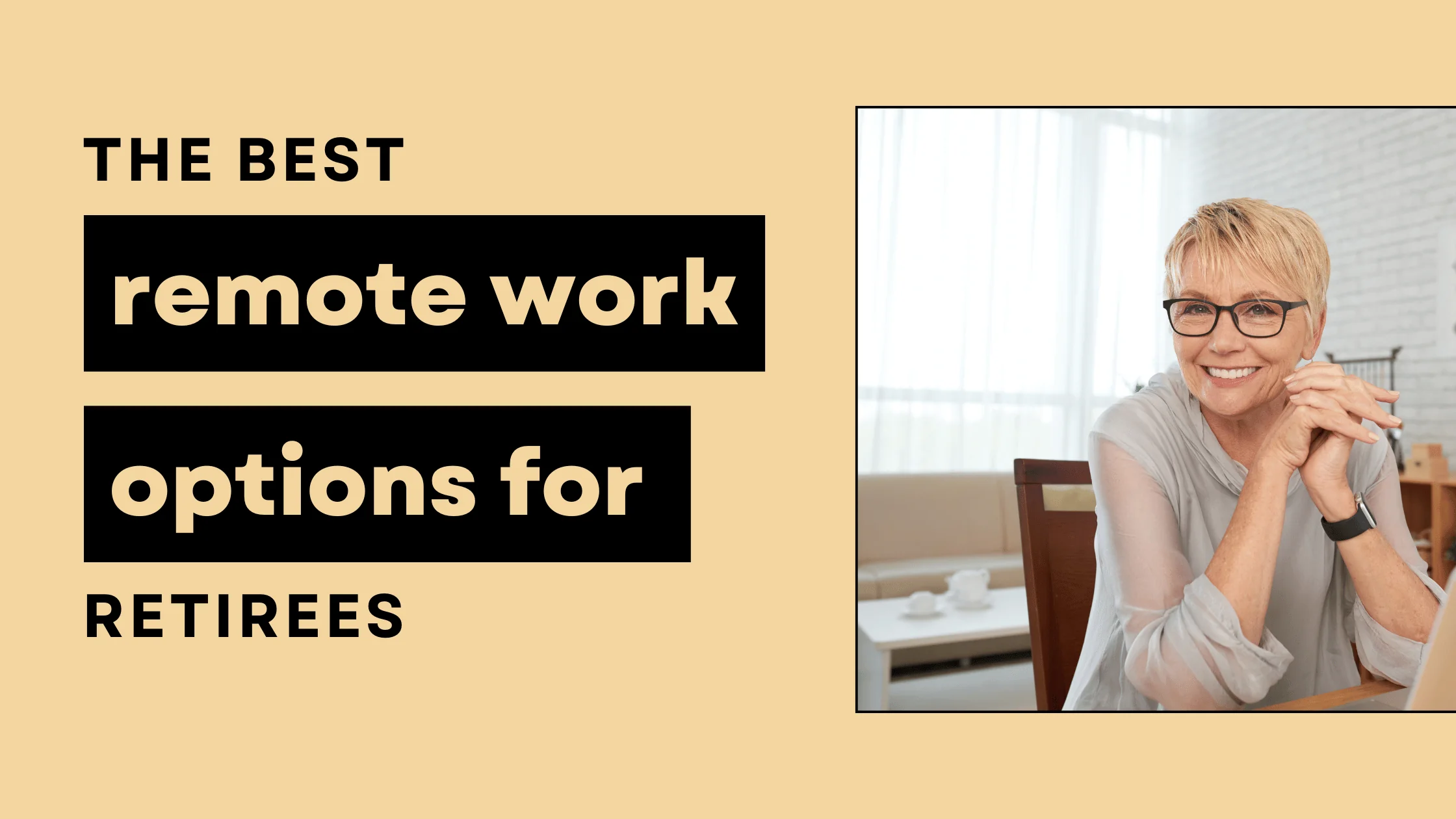 best work at home options for retirees