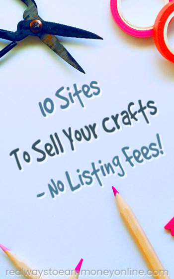 10 sites to sell your crafts - no listing fees