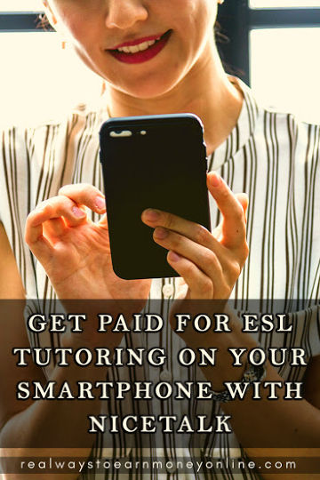 Get paid for ESL tutoring online with NiceTalk. No past experience required.