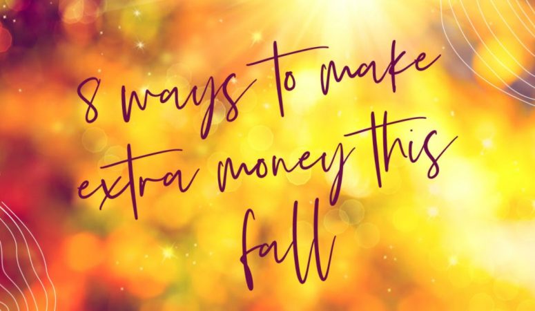 8 Ways To Make Extra Money This Fall