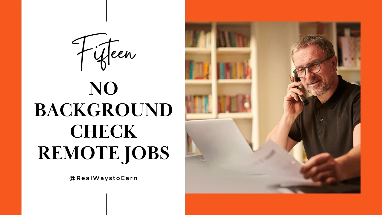 no background check