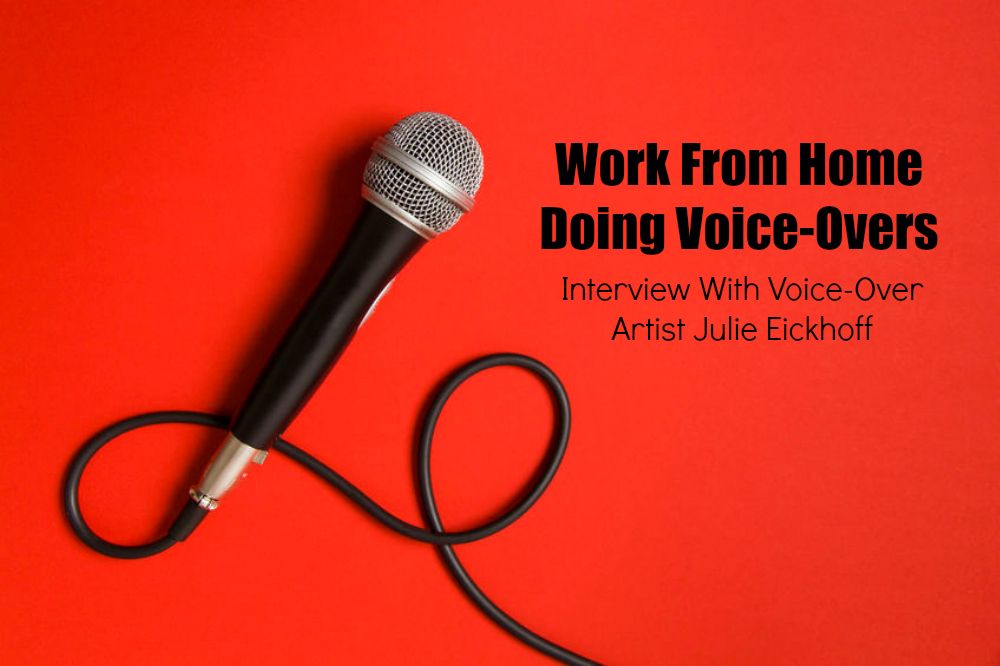 Work from home doing voice overs