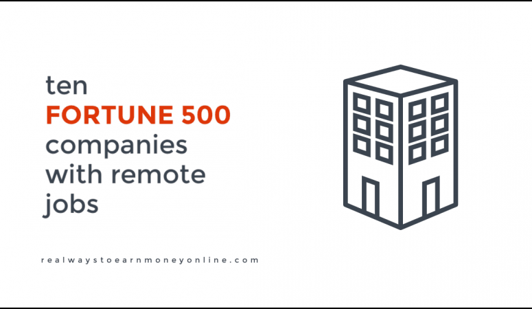 10 Fortune 500 Companies Hiring For Work From Home