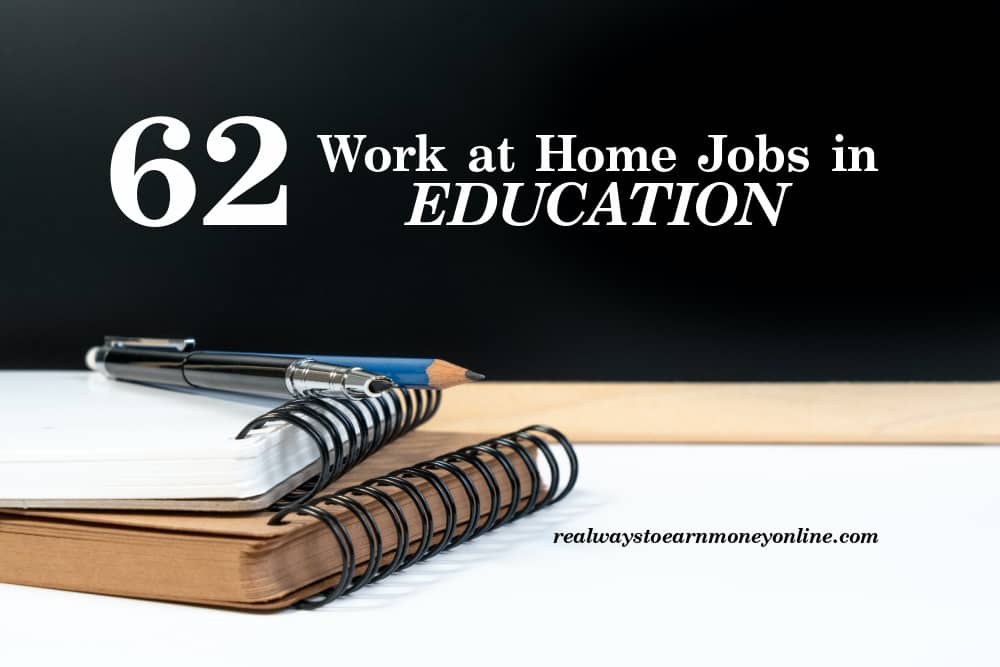work at home jobs in education