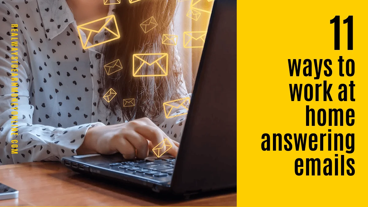 work at home answering emails