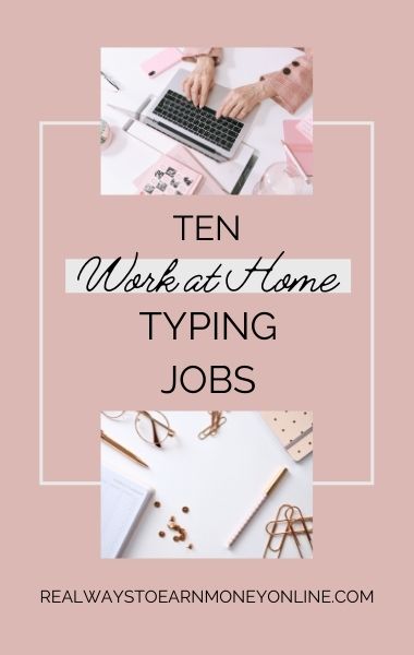 work at home typing jobs open now