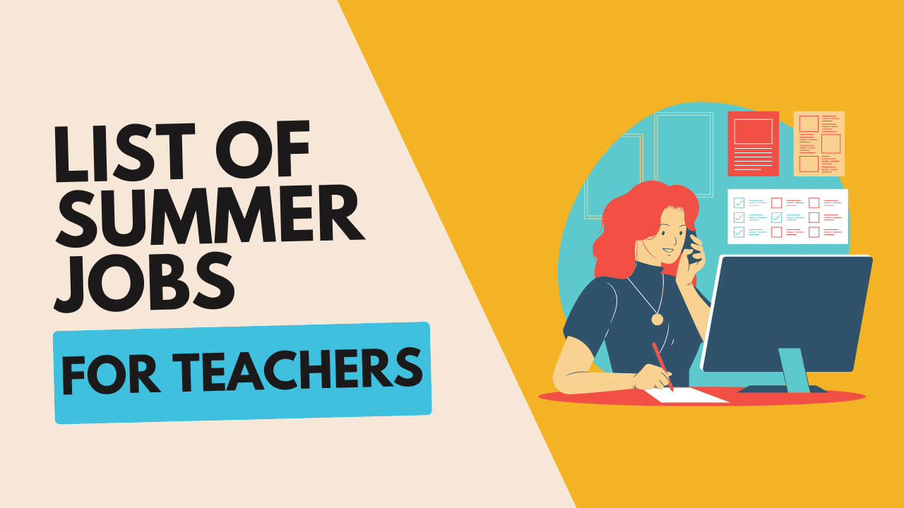 list of summer jobs for teachers