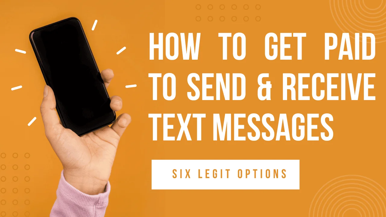 get paid to text