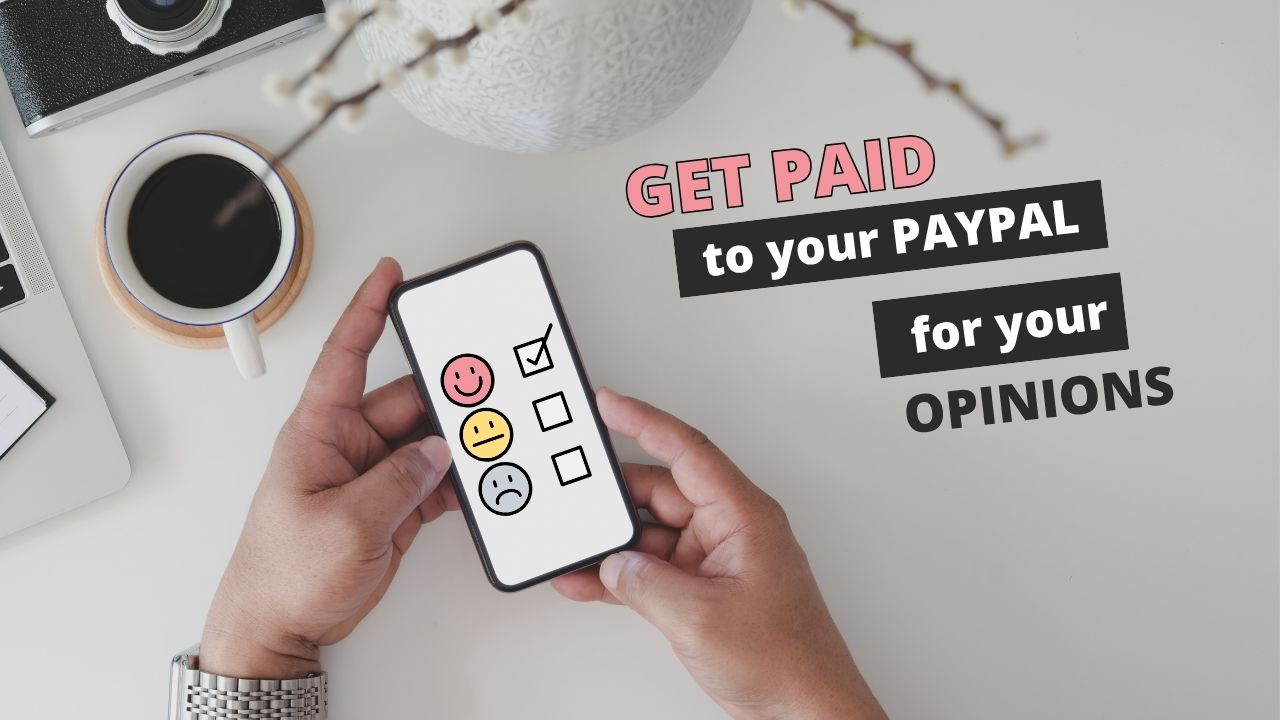 survey panels paying in paypal
