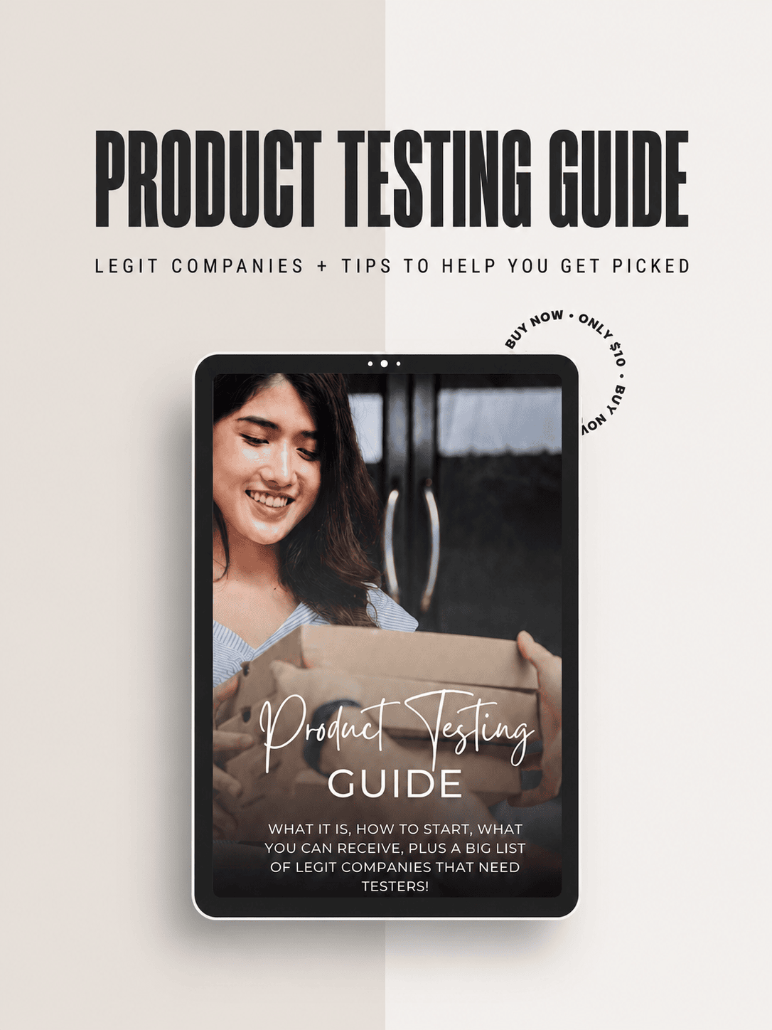 product testing promo