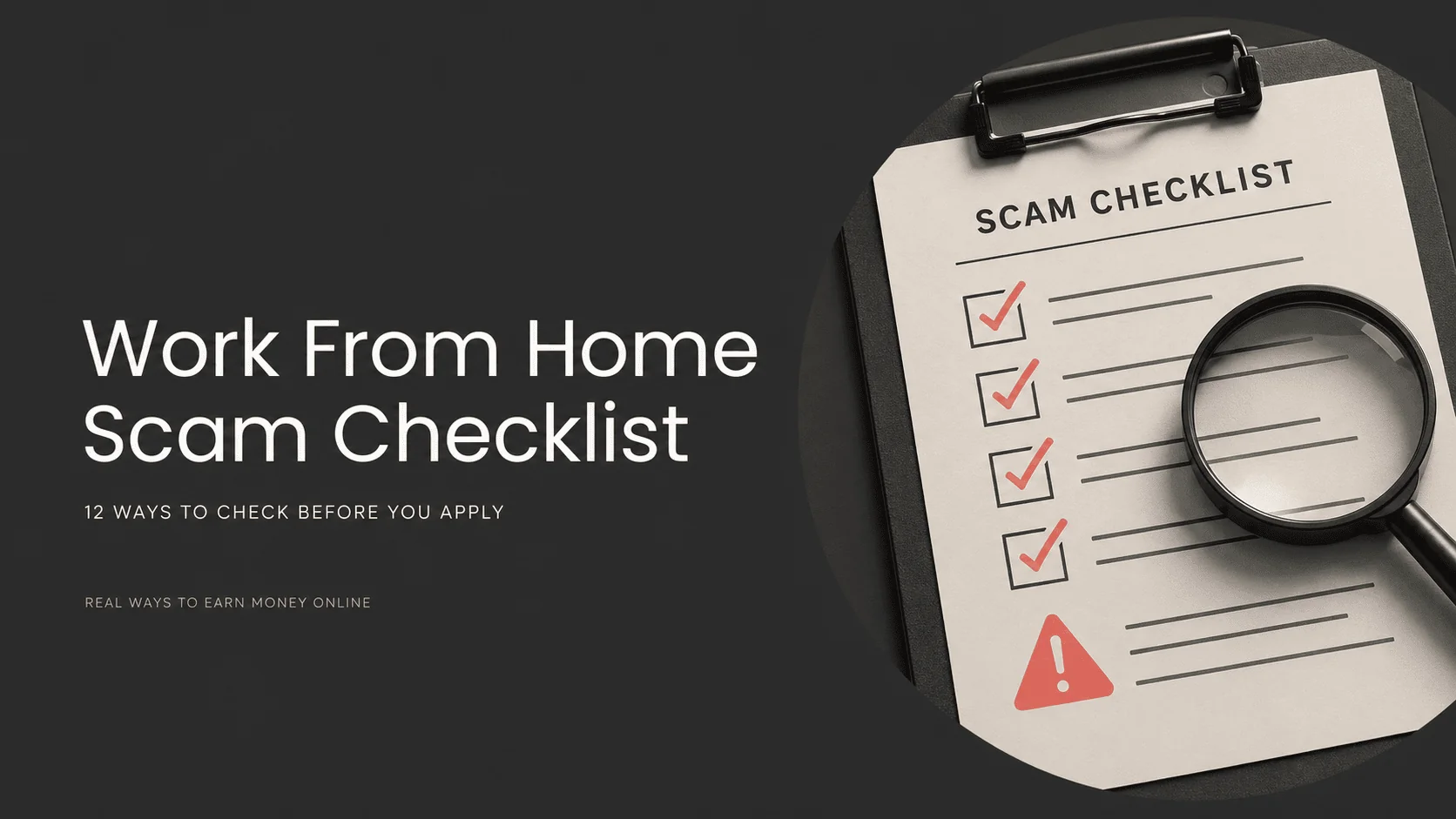 scam checklist