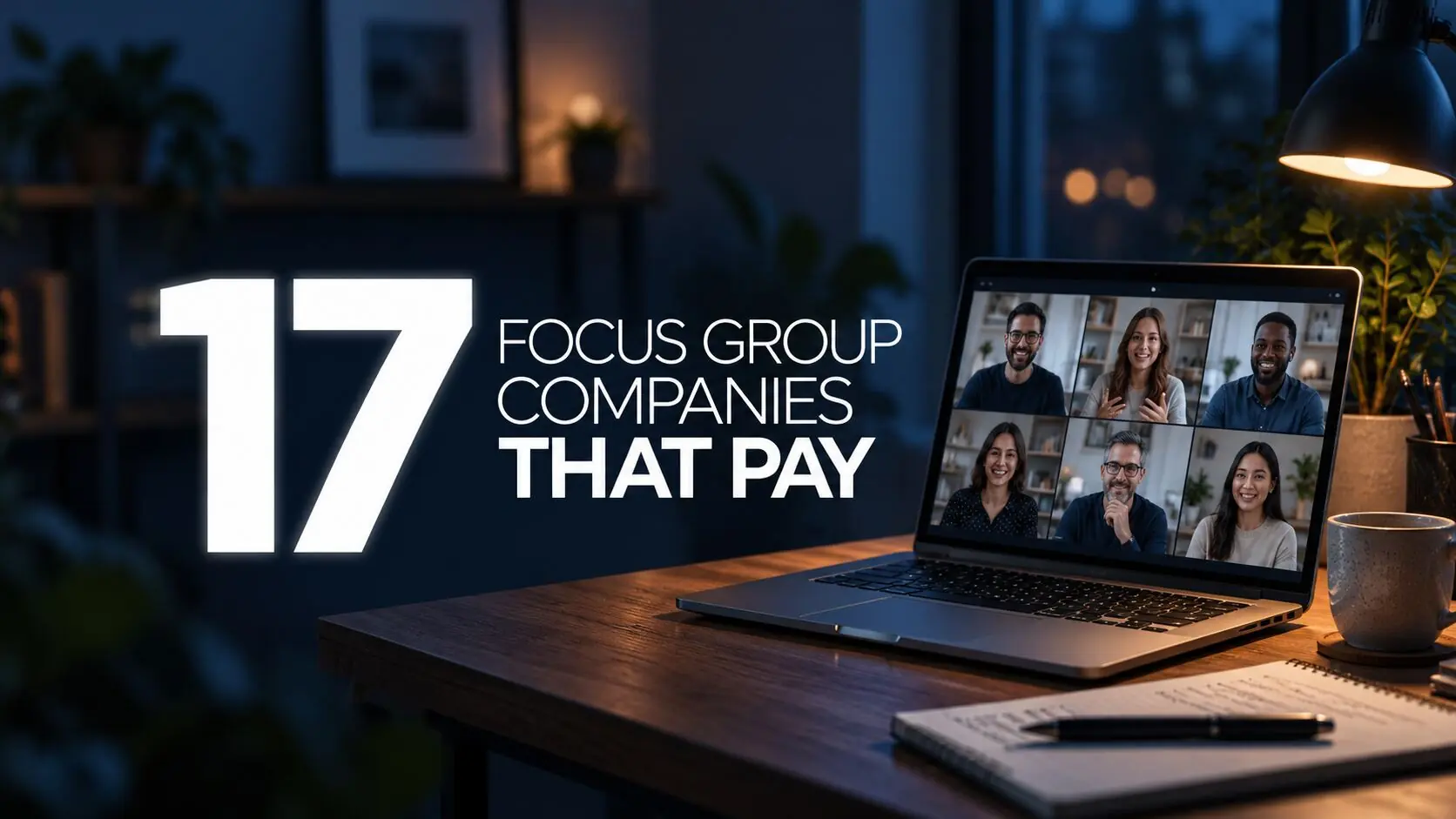 17 paid focus groups