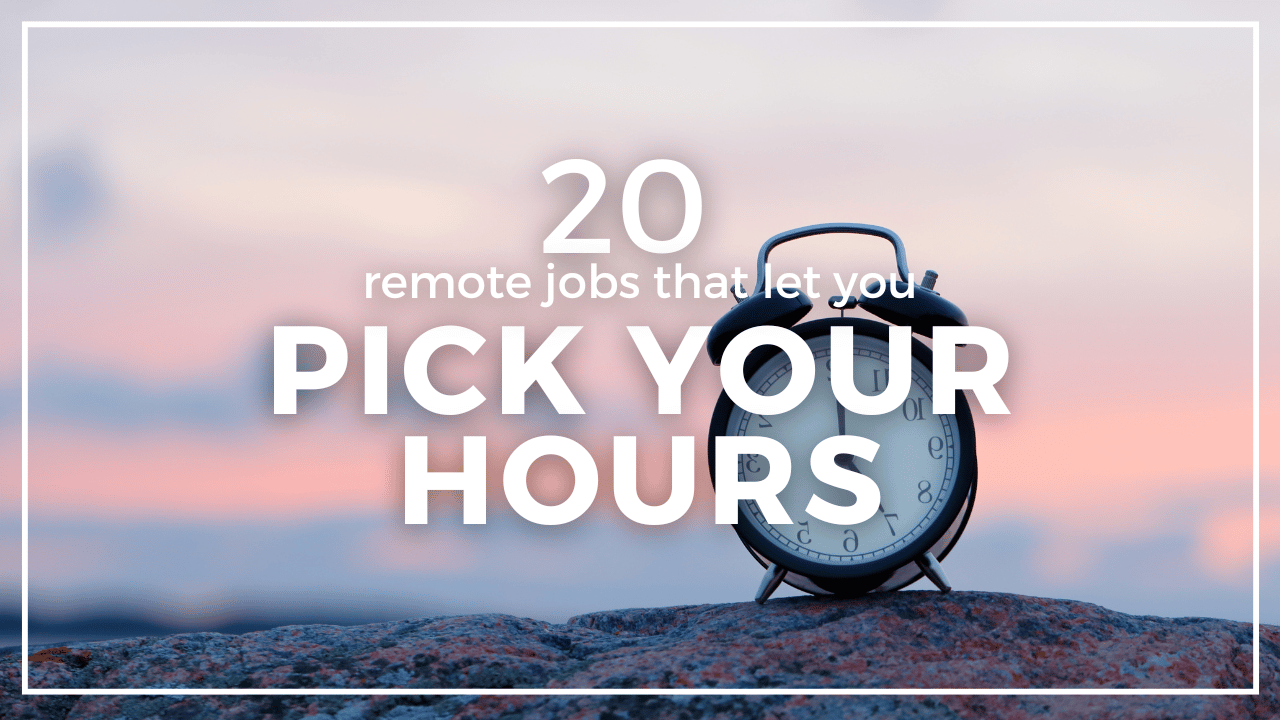 pick your own hours