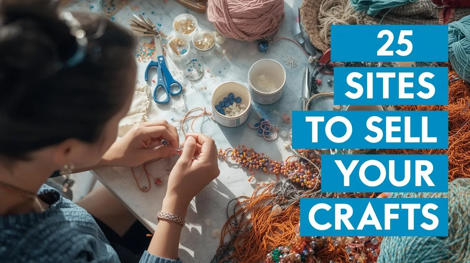 25 sites to sell your crafts