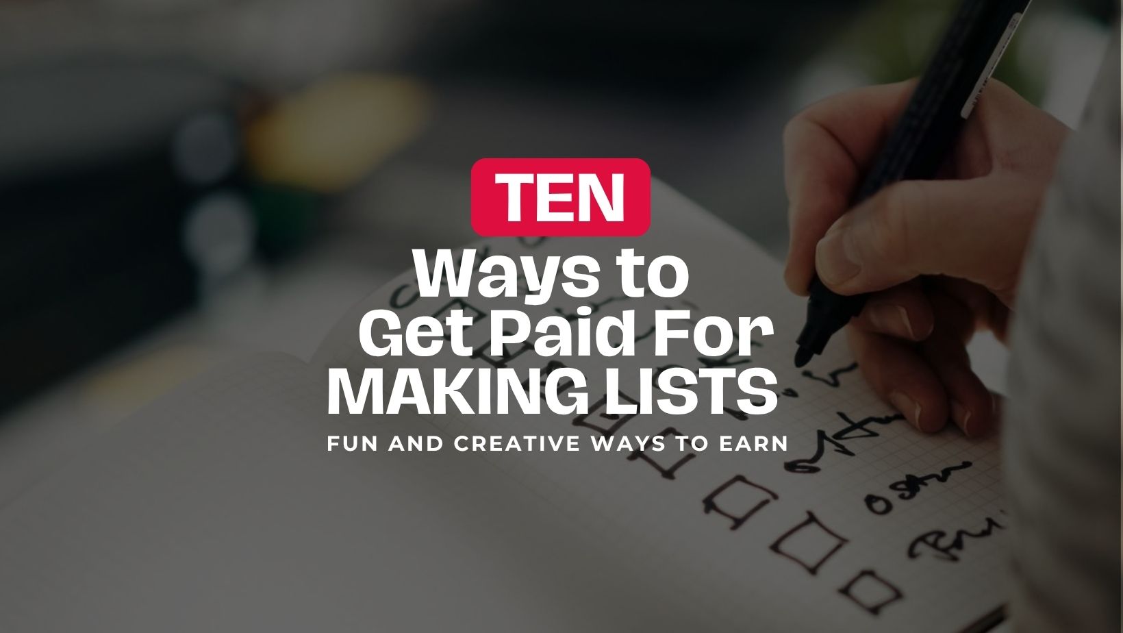 paid to make lists