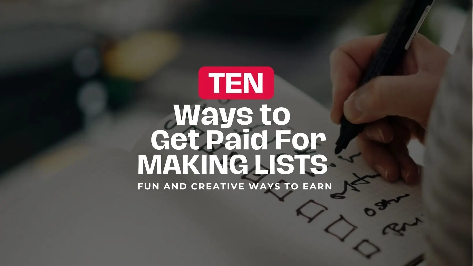 paid to make lists