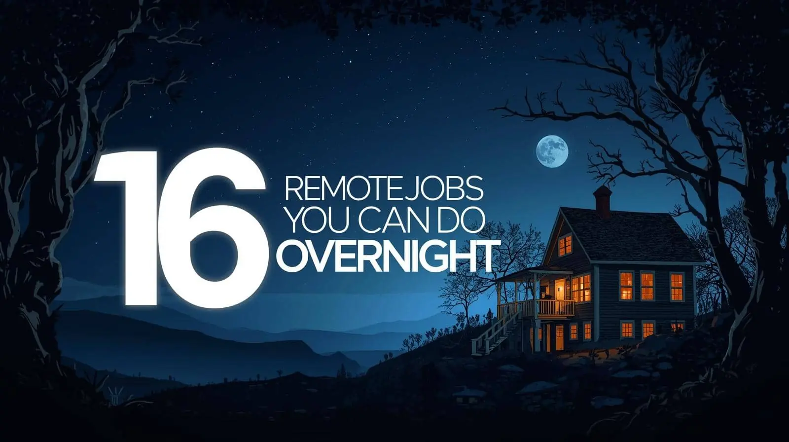 remote jobs night