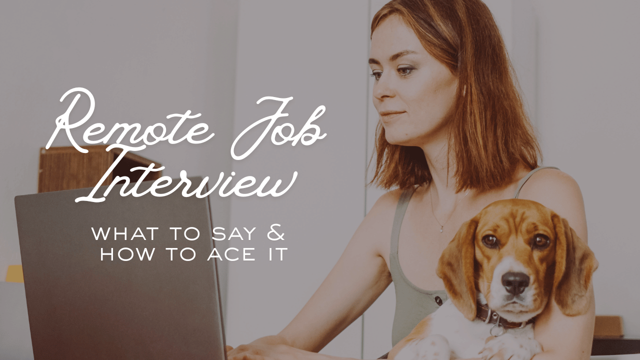 remote job interview questions