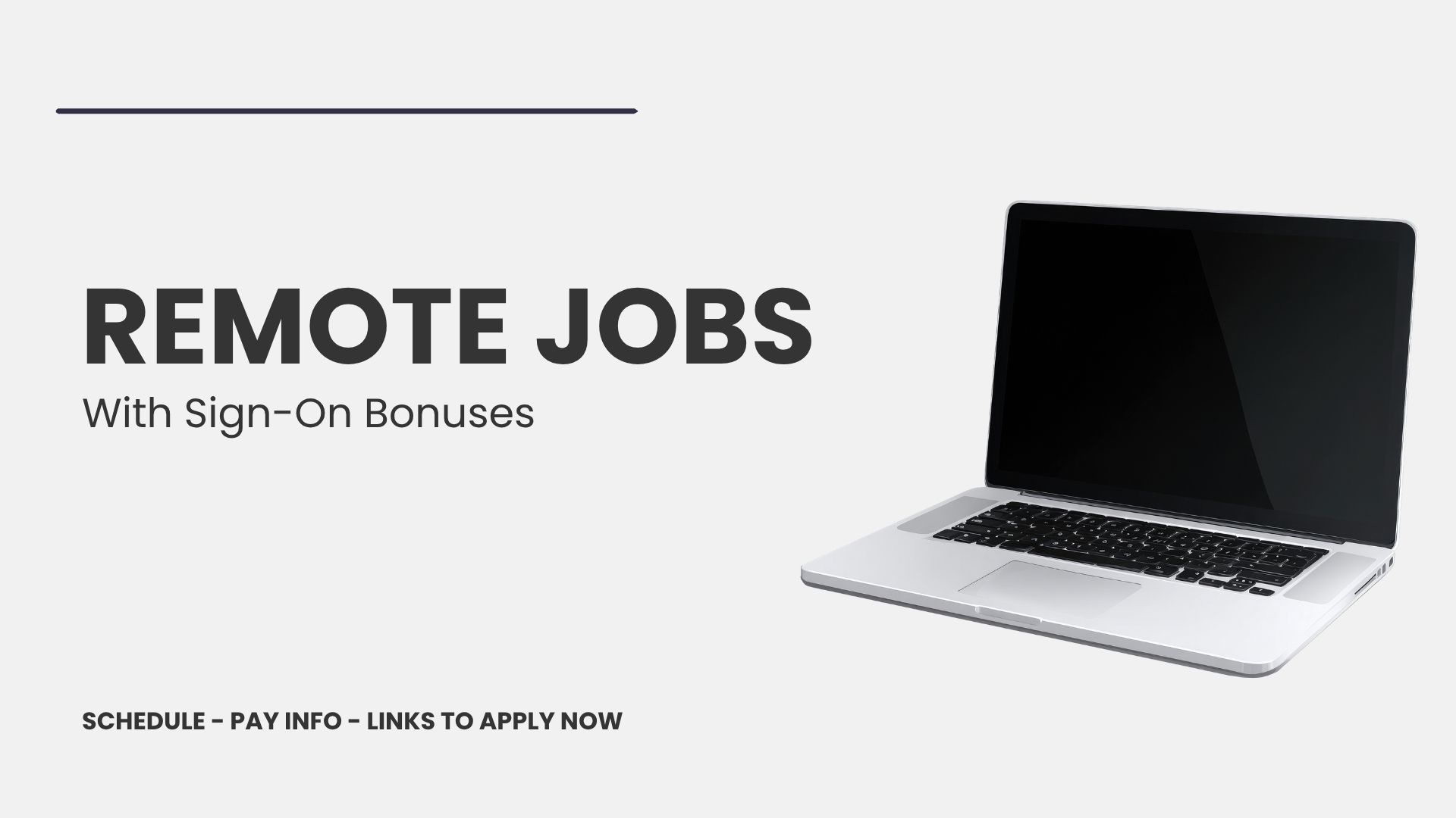 remote jobs sign on bonus