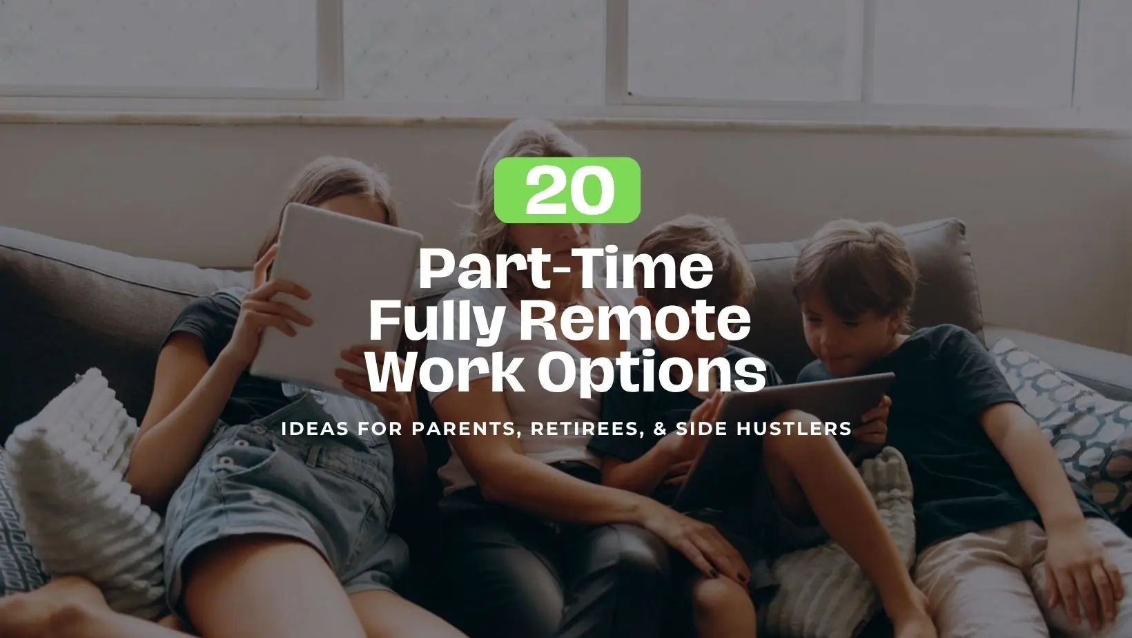 part-time remote work