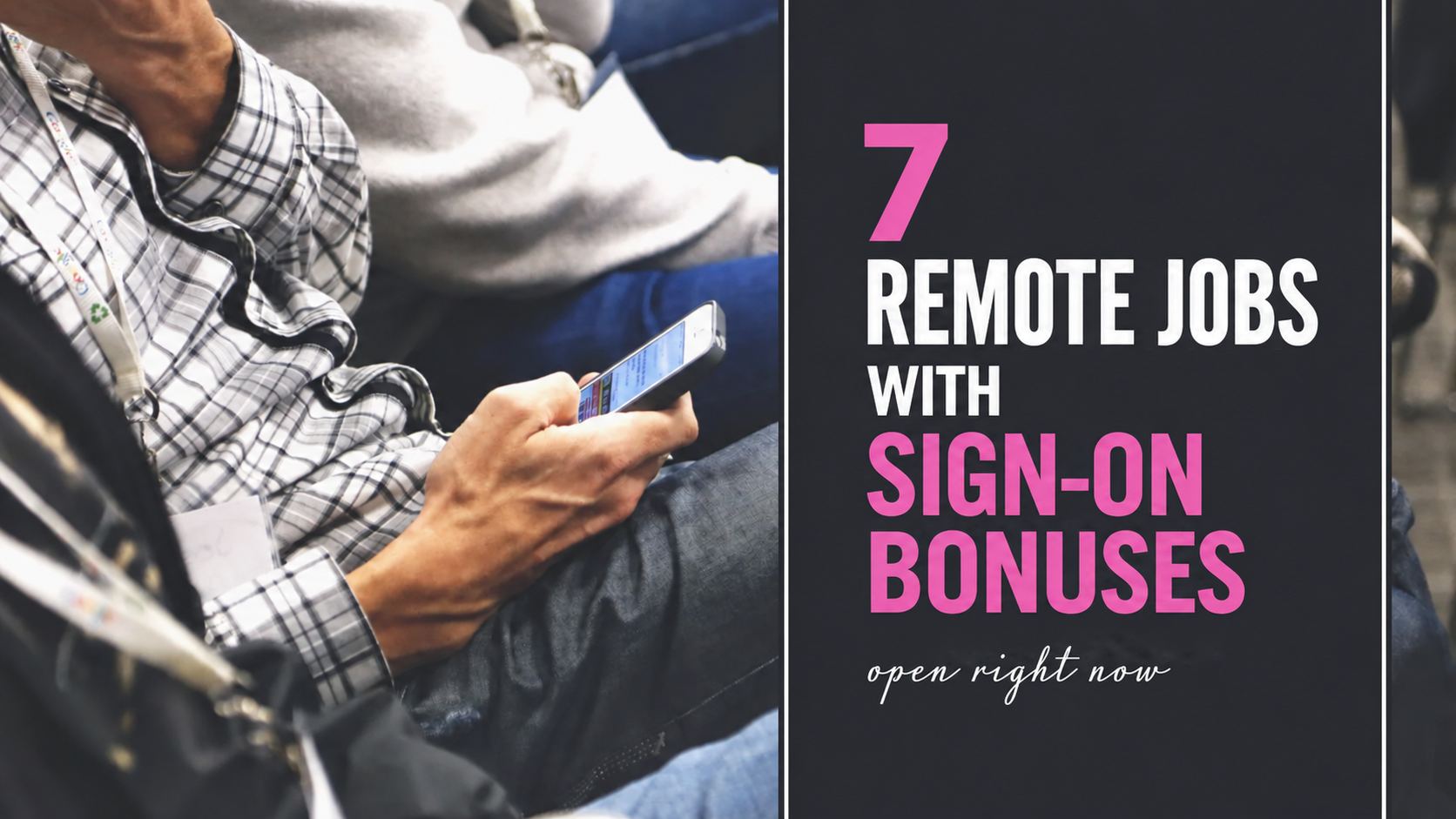 sign on bonuses