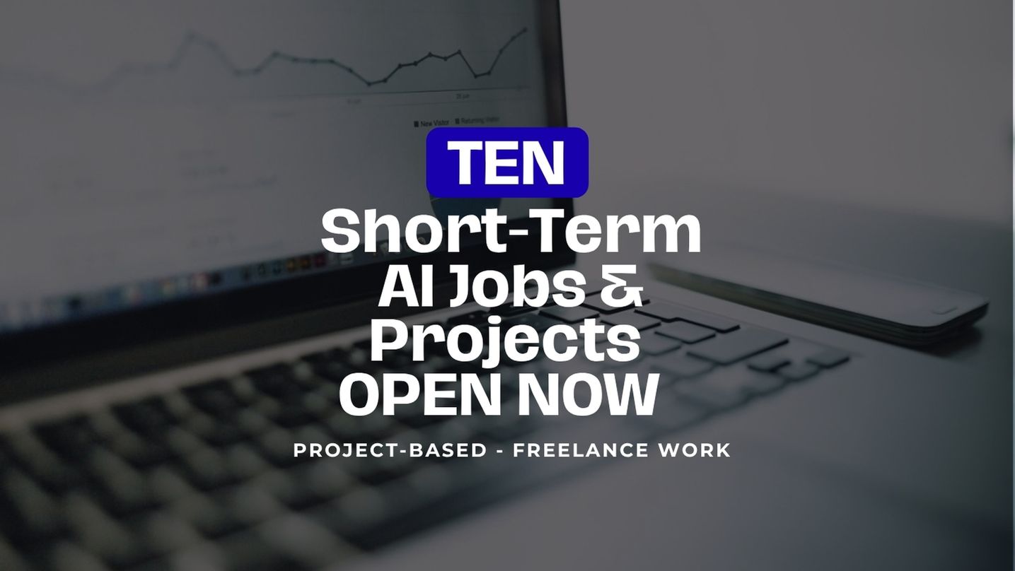ai jobs and projects open now