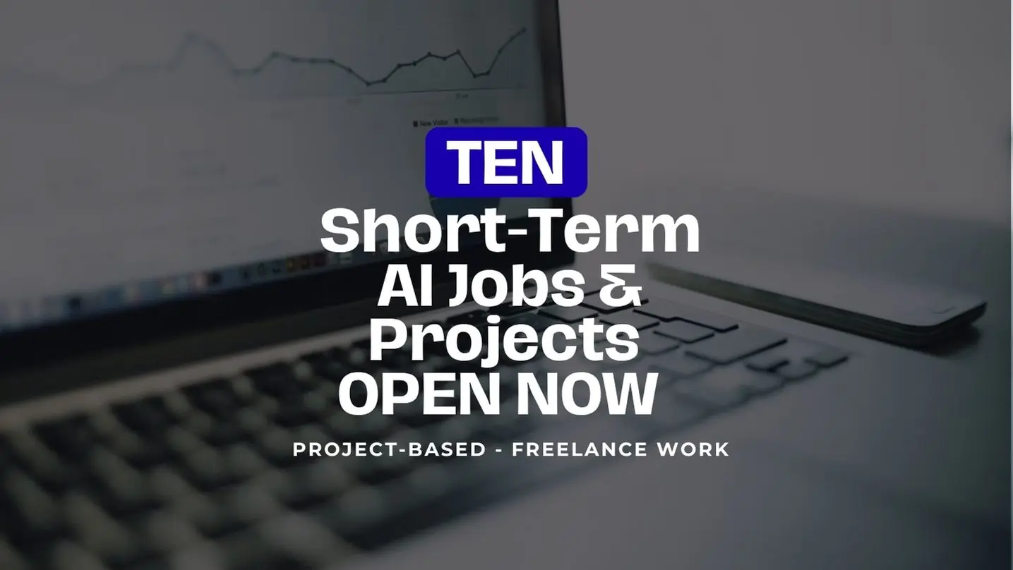 ai jobs and projects open now