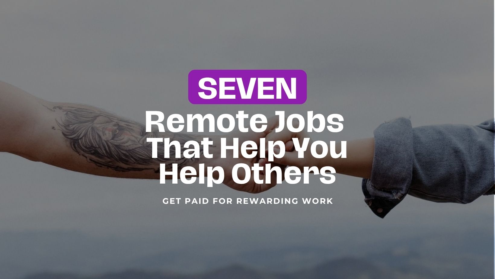 7 Remote and Flexible Jobs That Help People