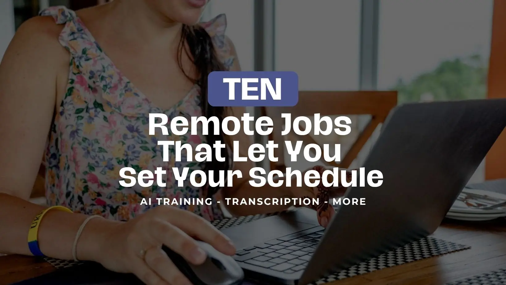 set your own schedule