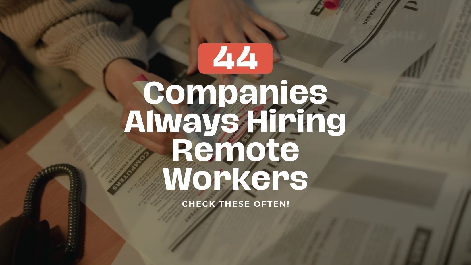 companies always hiring