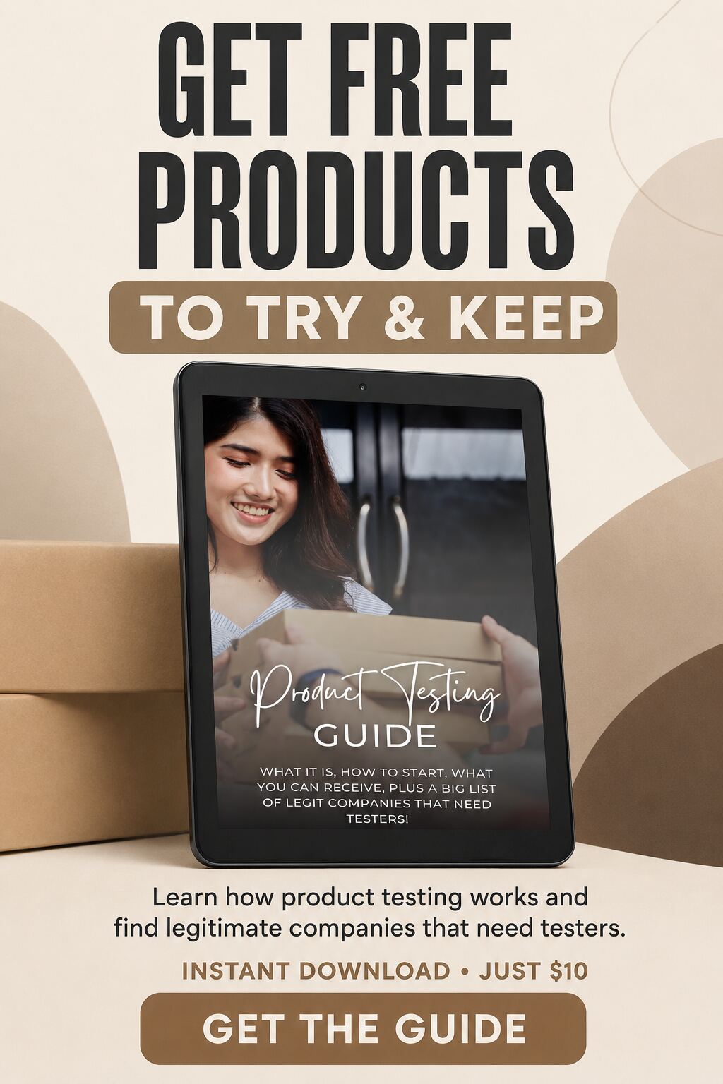 product testing guide promo