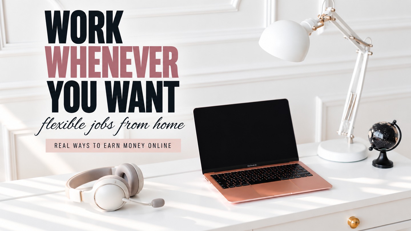 work whenever you want jobs